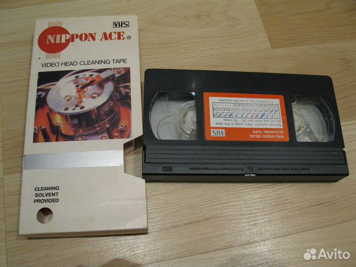 Чистящая видеокассета VHS