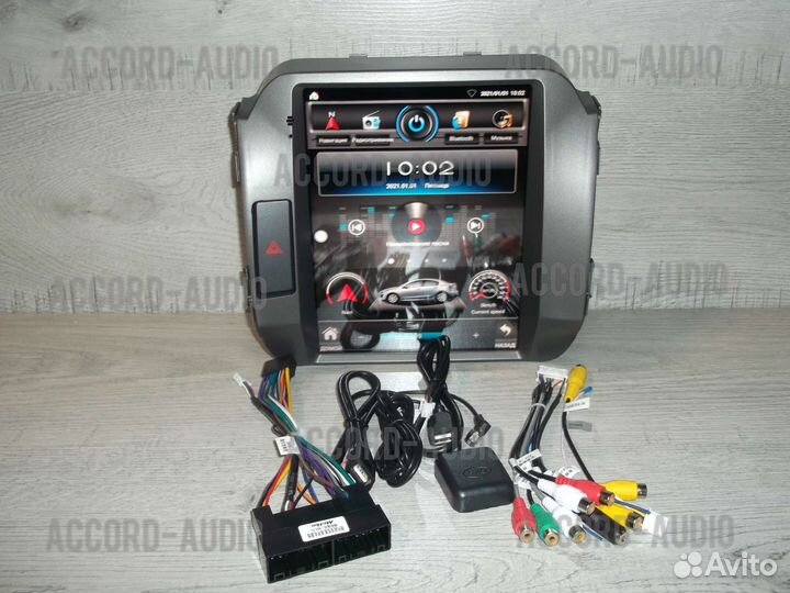 Магнитола Kia Sportage 3 Android в стиле Tesla