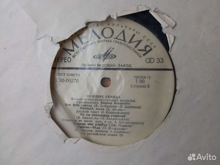 Виниловые пластинки