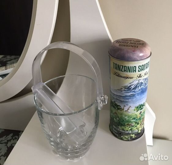 Ведро стеклянная для льда pasabahce