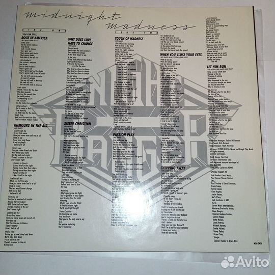 LP.Night Ranger – Midnight Madnes