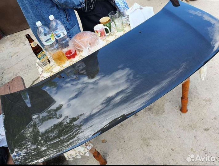 Капот карбон nissan elgrand avwe50