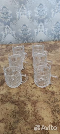 Хрустальные кружки