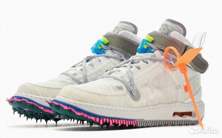 Nike Air Force 1 Mid Off-White White DO6290-100