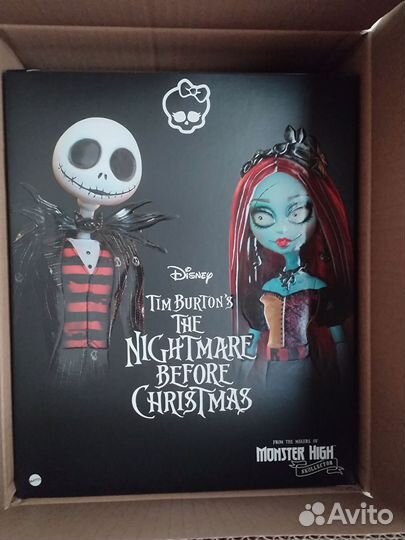 Кукла Monster high Салли и Джек