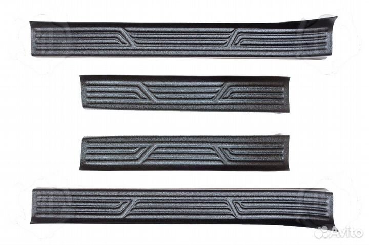 Накладки на пороги Hyundai Creta 2 (21+) RA