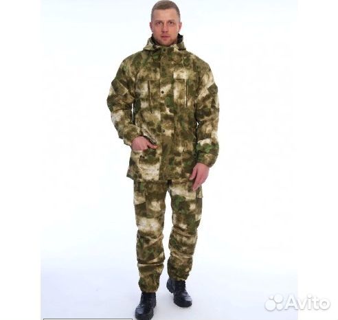 Костюм Горка-5 шторм на флисе мох