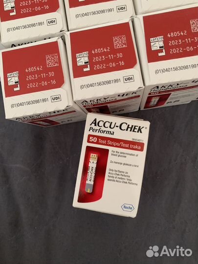 Тест полоски акку чек перформа