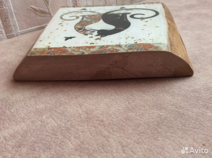 Доска сырная « парижские коты»