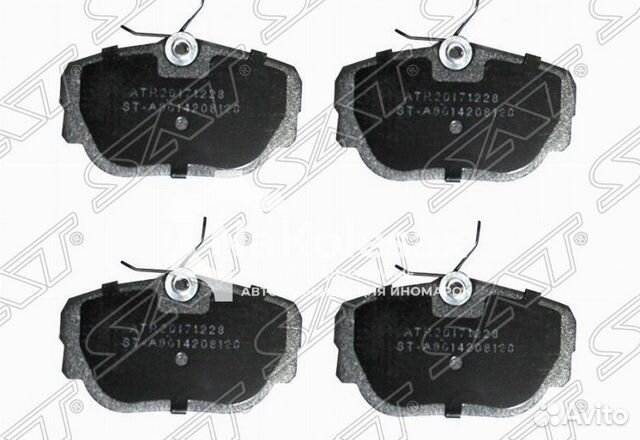 Колодки тормозные перед mercedes W201