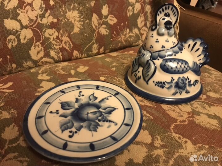 Гжель, витринное хранение