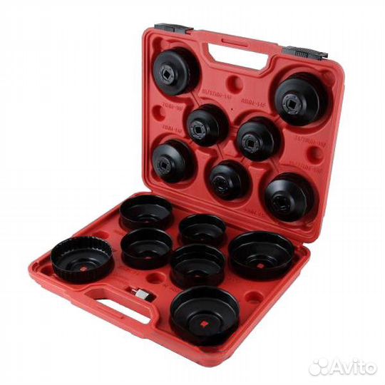 Набор съемников масляных фильтров 65-100 мм 14пр