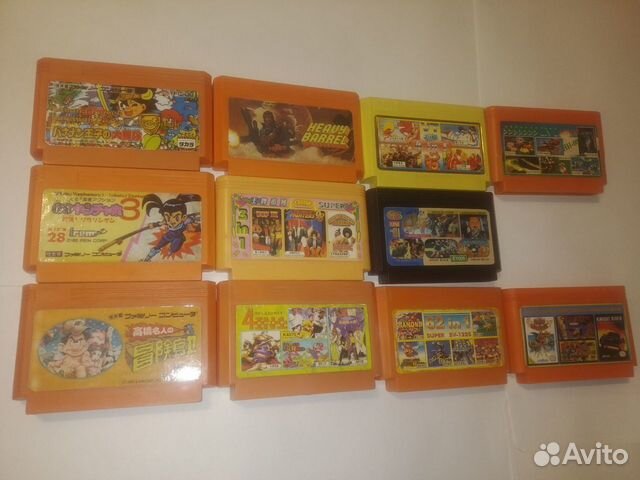 Стародельные картриджи Dendy/Subor/Nes/Famicom