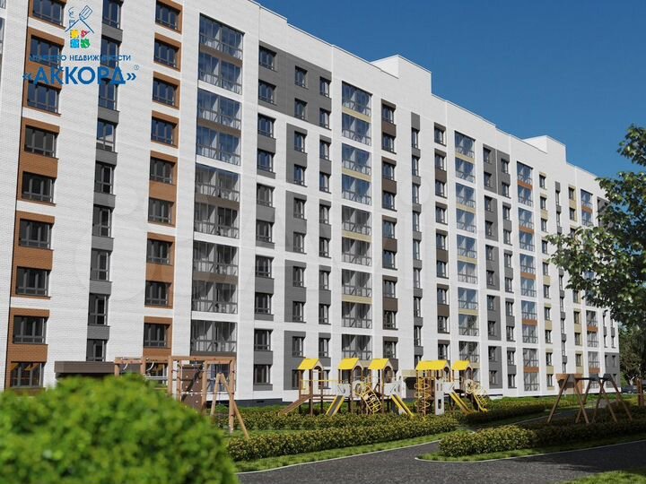 2-к. квартира, 44,9 м², 8/10 эт.