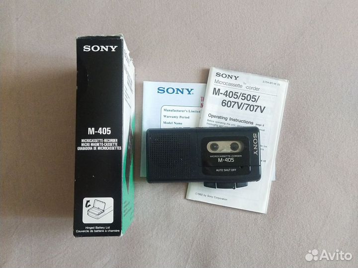 Диктофон sony M-405