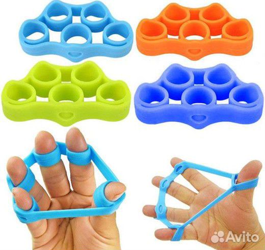 Эспандер д/пальцев резиновый