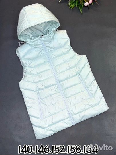 Жилетка для девочки, 140-164