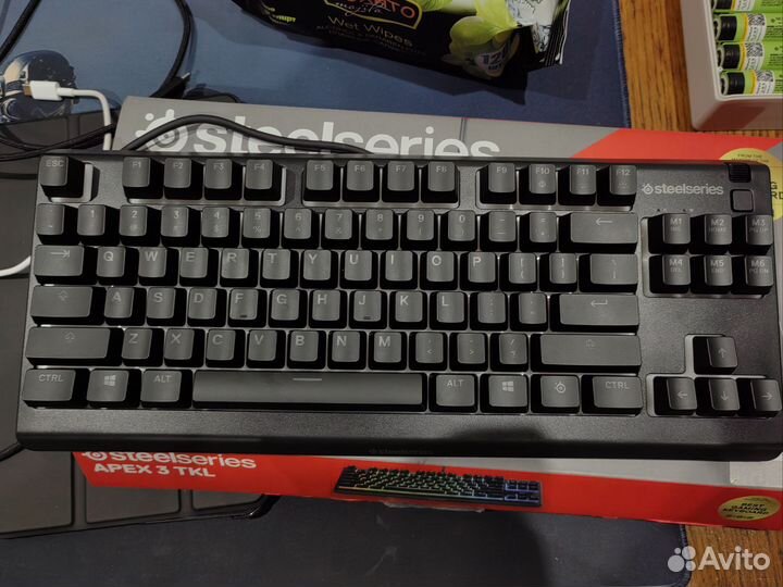 Игровая клавиатура SteelSeries apex 3 tkl