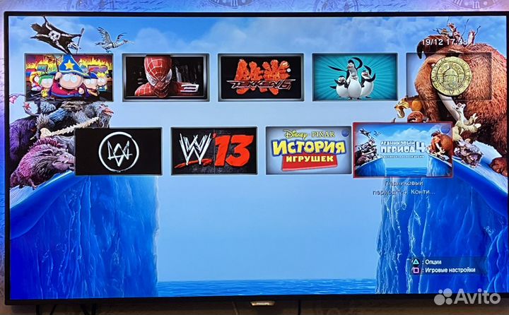 Sony PS3 SuperSlim 500Gb шитая с кучей игр