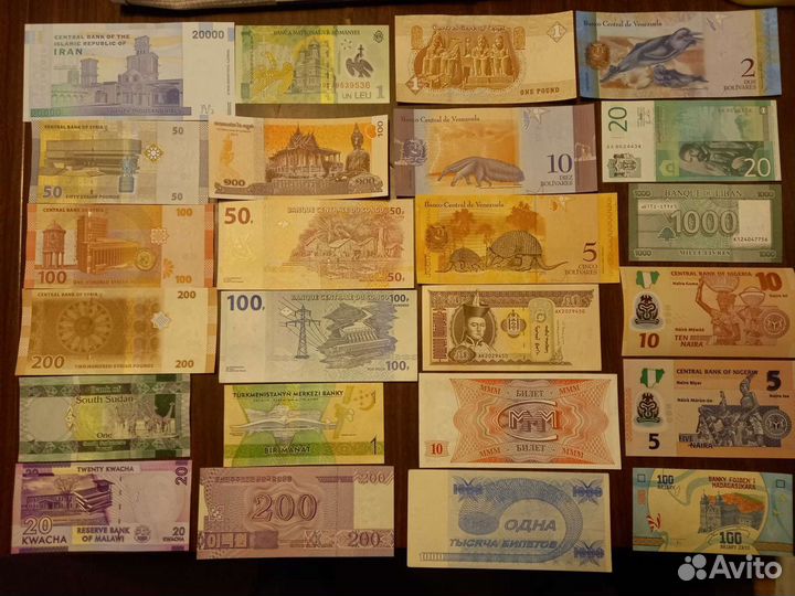 Банкноты иностранные