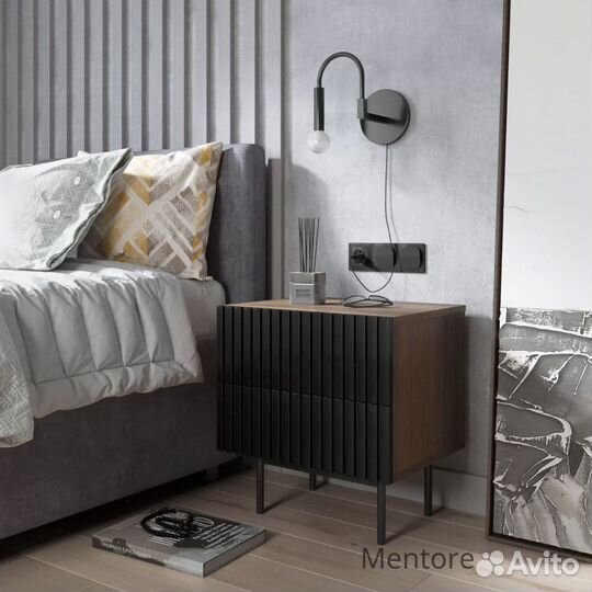 Тумбочка прикроватная Batista на ножках