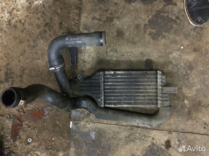 Вентилятор и радиатор Opel Astra G