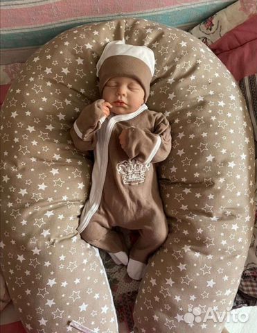 Новая кукла реборн LouLou 50 см сплюшка младенец