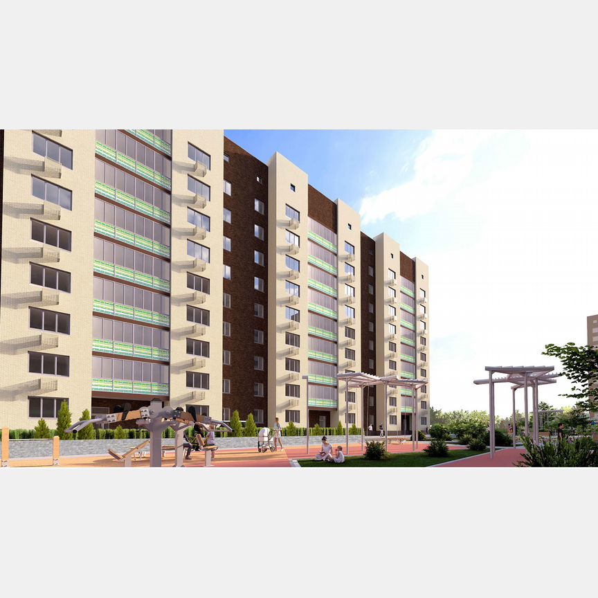 1-к. квартира, 39,9 м², 1/9 эт.