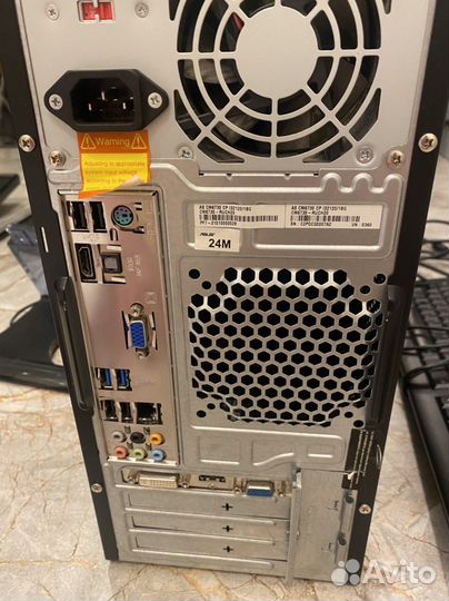 Asus CM6730-RU001O, монитор samsung s24e390hl