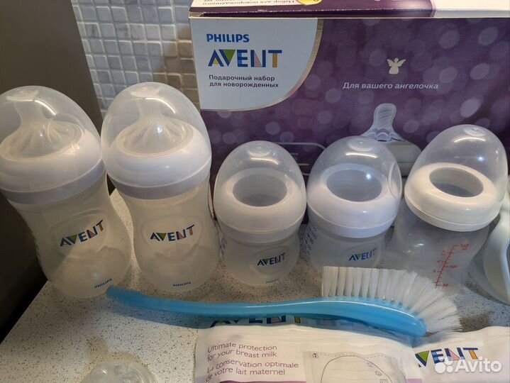 Молокоотсос Philips Avent ручной и бутылочки