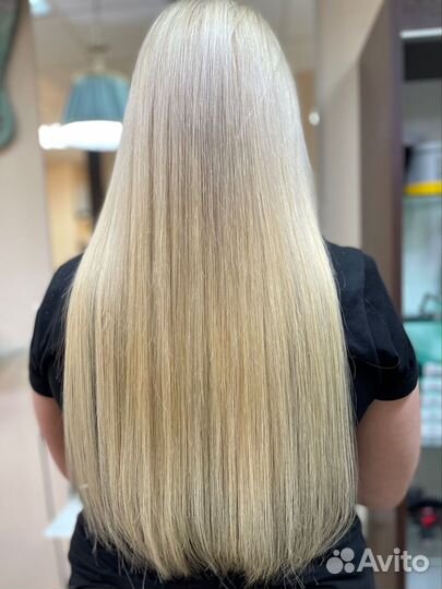 Коррекция наращённых волос