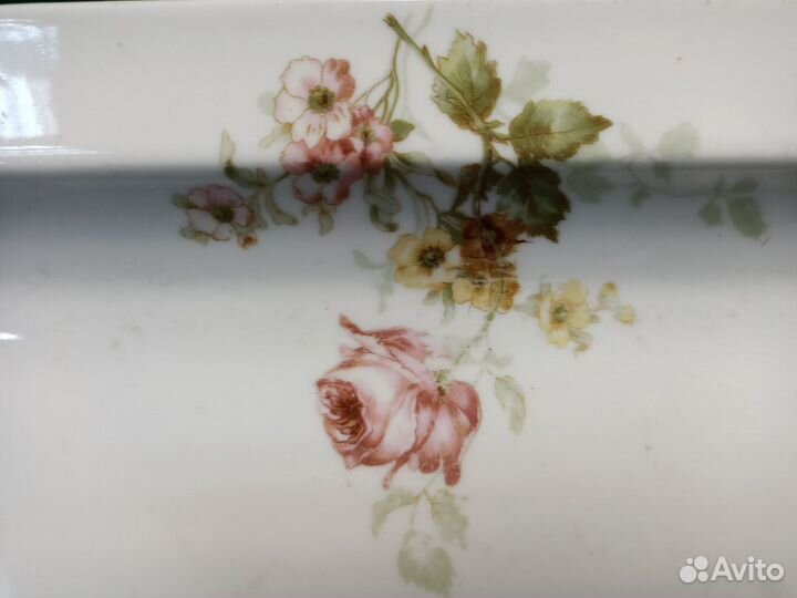 Блюдо фарфор. 19 век