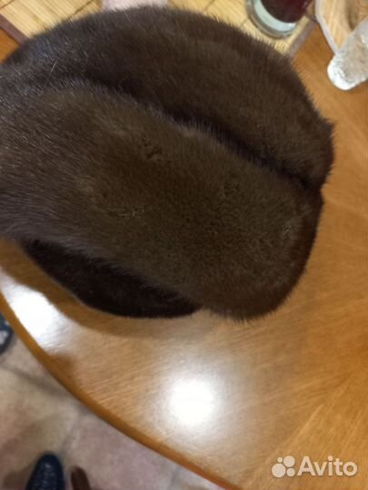 Шапка норковая женская