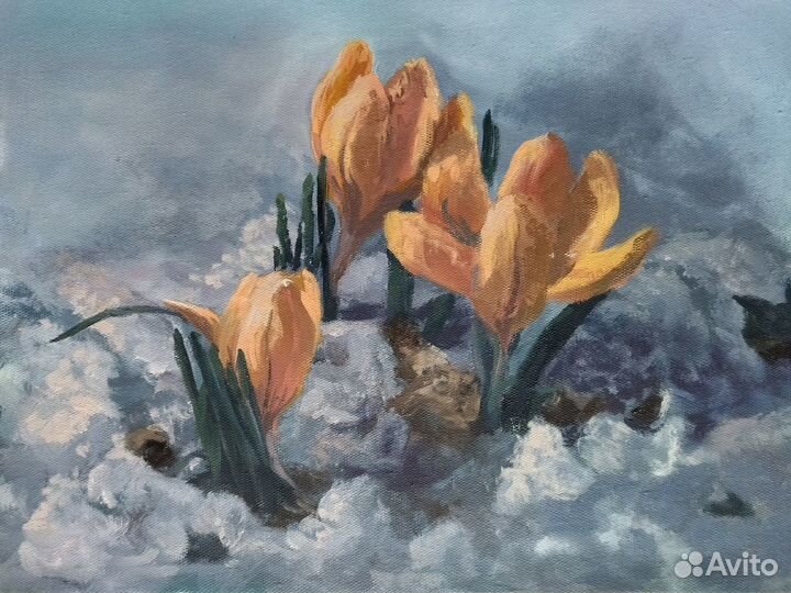 Картина масло холст