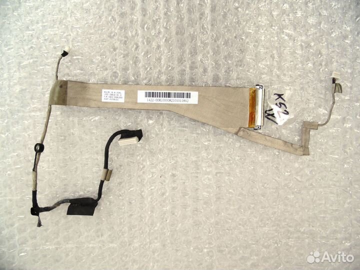 Asus K52 A52 шлейфы матриц 30 и 40 Pin