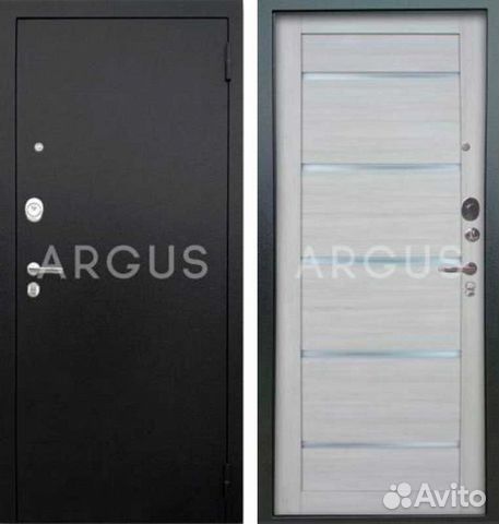 Дверь входная Аргус Люкс-3К Царга Александра Буксу