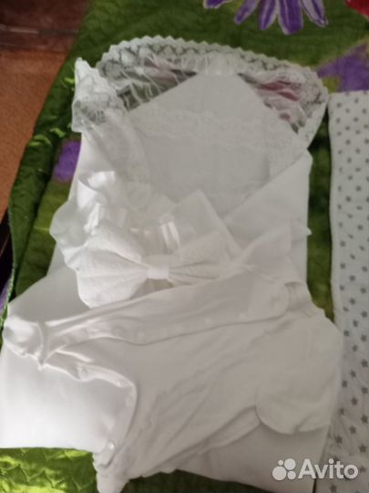 Комплект на выписку для девочки и мальчика