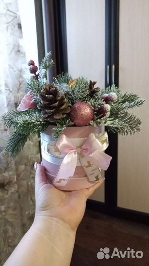 Новогоднии композиции- подарки
