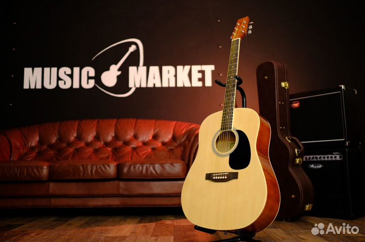 Акустическая гитара Martinez (комплект)