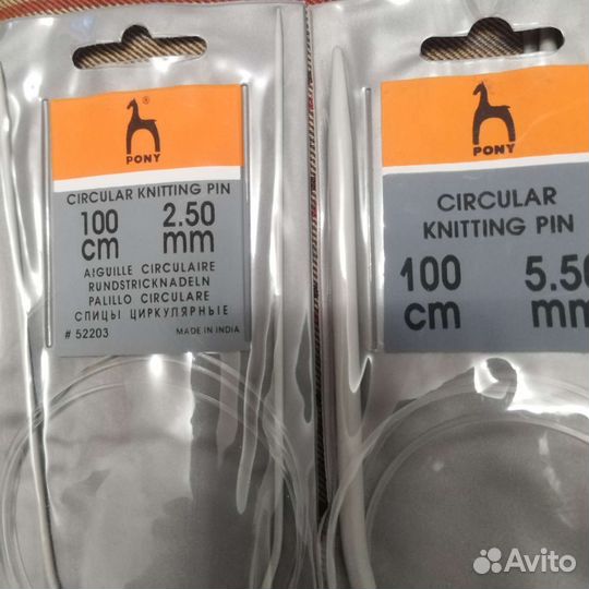 Спицы круговые Pony,RTO