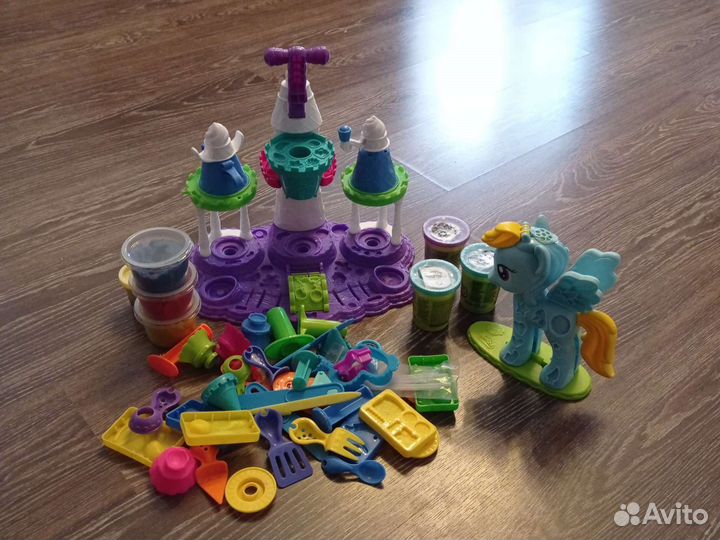 Игровой play doh пластилин лепка