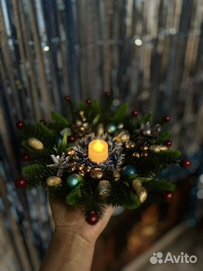 Новогодние украшения для дома ручной работы