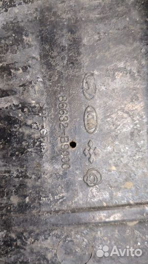 Усилитель бампера задний Hyundai i10