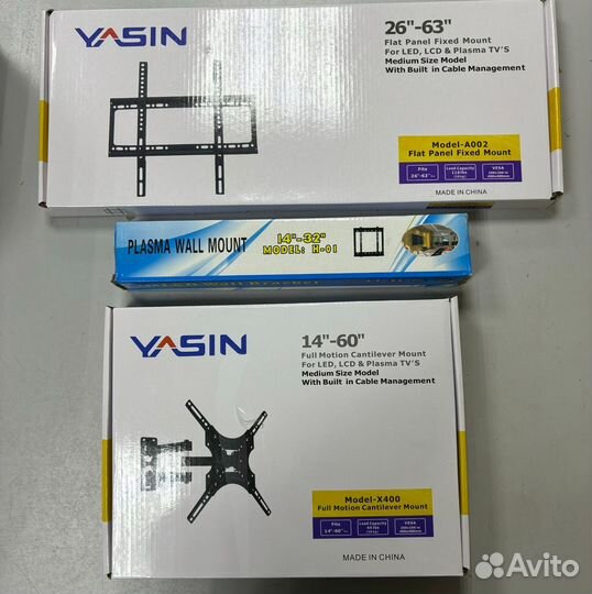 Кронштейны для телевизора новые