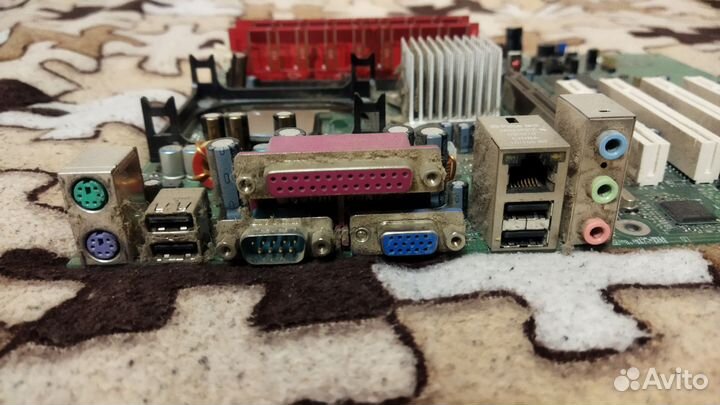 Материнка intel D865GBF с процом и оперативкой