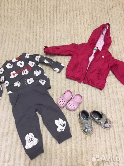 Вещи пакетом на девочку