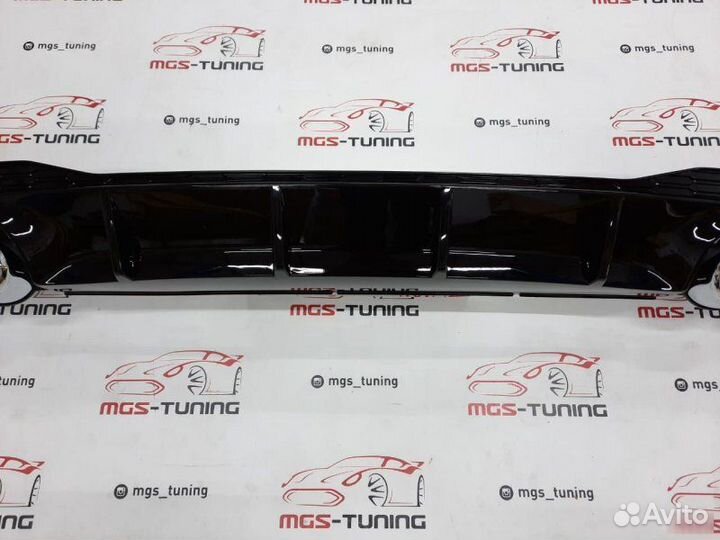 Диффузор на A7 в стиле S7 2017+гг для S-Line