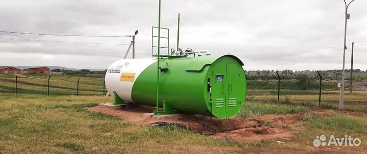 Контейнерная АЗС для нужд предприятия