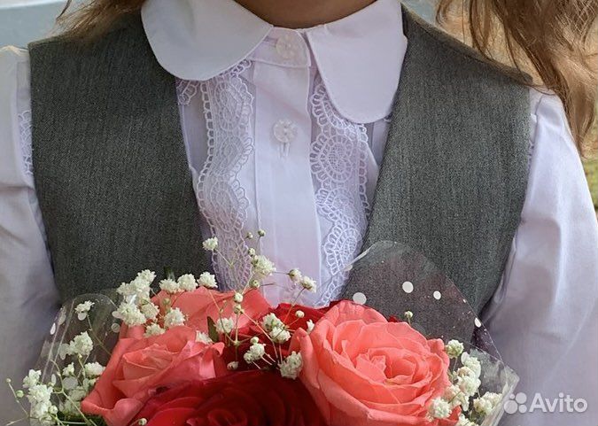 Школьная блузка в 1 класс девочке