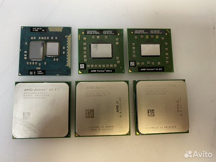Процессоры Intel, AMD